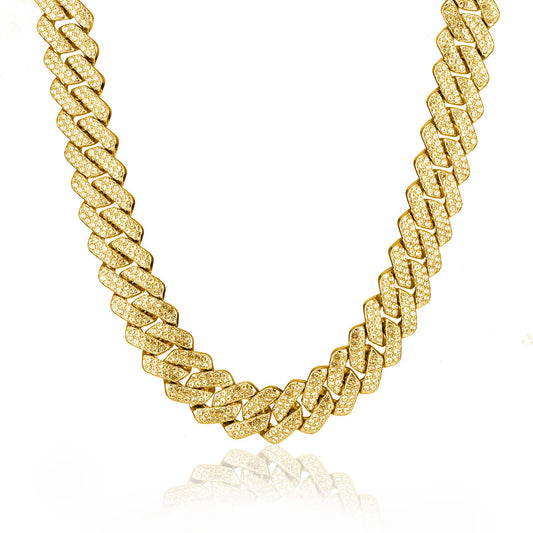 The Keel moissanite diamond silver bracelet by Tree of Life Studio with intricate sparkling design