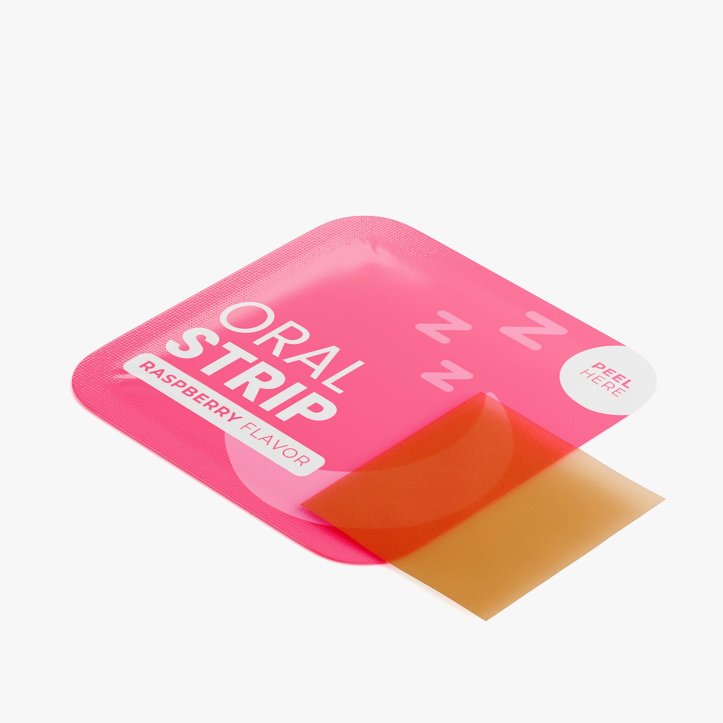 Tree of Life Studio fast acting sleep supplement strips raspberry flavor oral strip in pink packaging