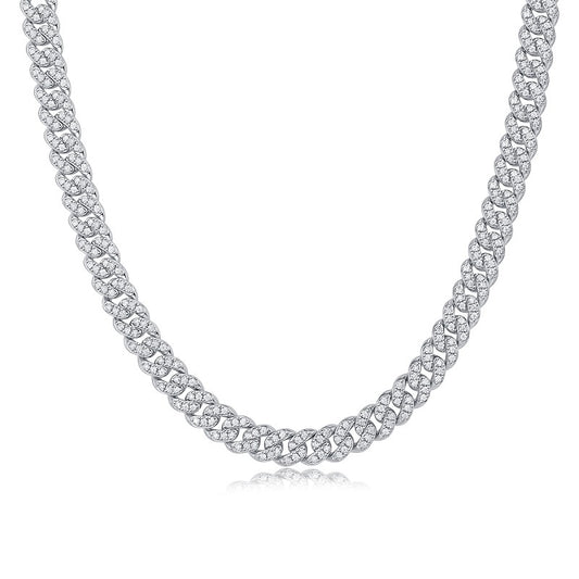 Tree of Life Studio silver bracelet inspired by Apex moissanite necklace rivals diamond design