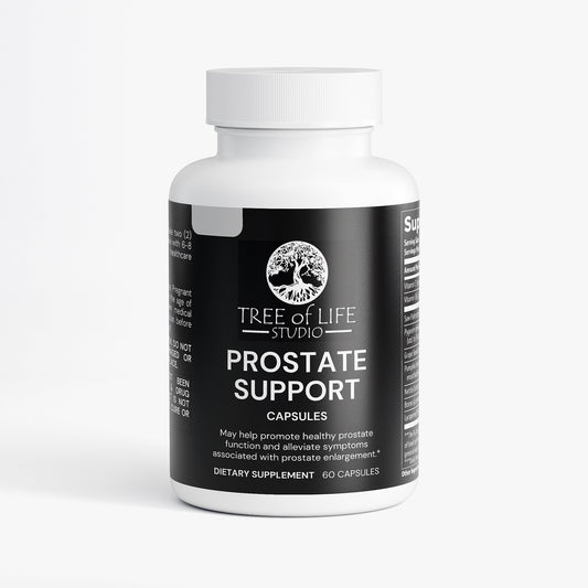 Tree of Life Studio prostate support capsules bottle best prostate support capsules dietary supplement